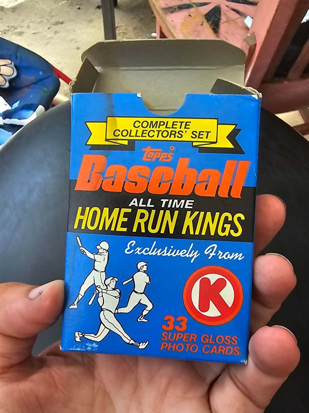 1985 Topps Baseball All Time Home Run Kings 33 Super Gloss Photo Cards Set
